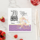 Tennis player 70th Birthday player Servet (Insitu)