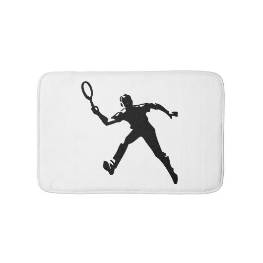 Tennis Player Badmat (Voorkant)