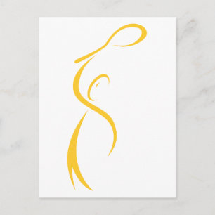 Tennis Player Briefkaart