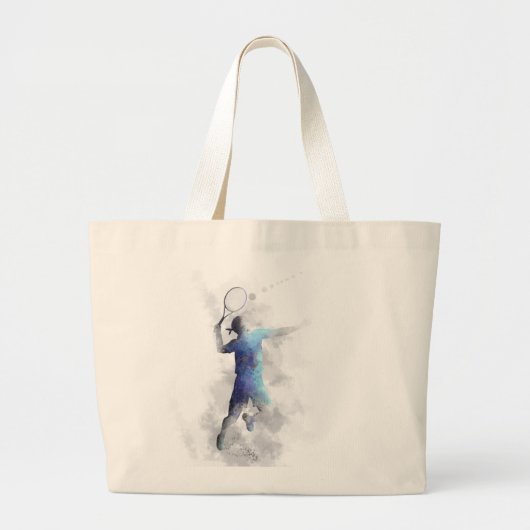 TENNIS PLAYER - Canvas tas (Voorkant)
