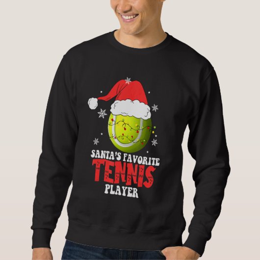 Tennis Player Christmas Tennis   Trui (Voorkant)