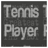 Tennis Player Extraordinaire Stof (Close Up)