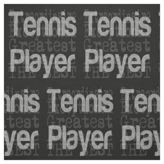 Tennis Player Extraordinaire Stof (Swatch)