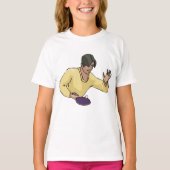 Tennis Player Girls T-Shirt (Voorkant)