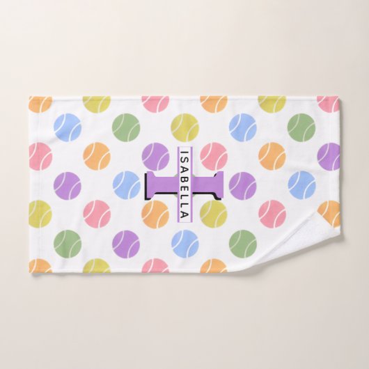 Tennis Player Handhanddoek Handdoek (Handdoek)