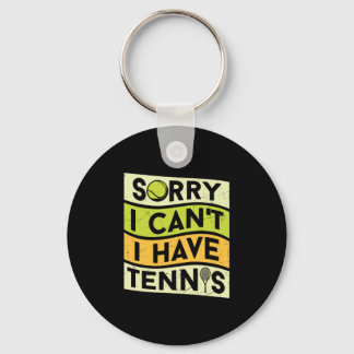 Tennis Player | Ik heb Tennis Sleutelhanger