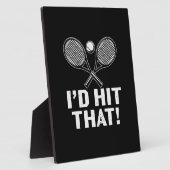 Tennis Player | Ik hoop dat Fotoplaat (Zijkant)