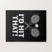 Tennis Player | Ik hoop dat Legpuzzel (Horizontaal)