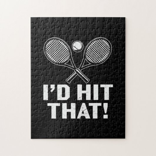Tennis Player | Ik hoop dat Legpuzzel (Verticaal)