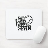 Tennis Player | Kleine broeder-grootste ventilator Muismat (Met muis)