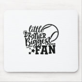 Tennis Player | Kleine broeder-grootste ventilator Muismat (Voorkant)