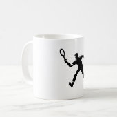 Tennis Player Koffiemok (Voorkant links)