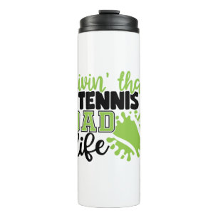 Tennis Player   Levensduur van Tennis-pap Thermosbeker
