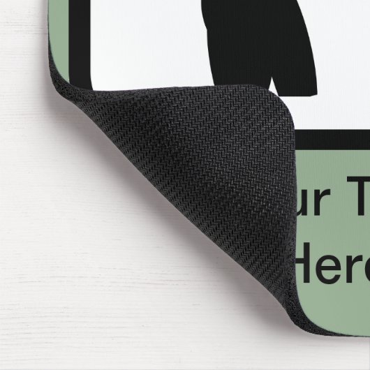  Tennis Player-Logo Muismat (Hoek)