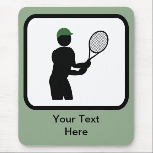 Tennis Player-Logo Muismat