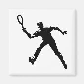 Tennis Player Magneet (Voorkant)