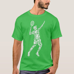 Tennis Player Mannen jongens Jonge Kinderen  T-shirt