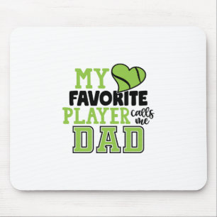 Tennis Player   Mijn favoriete speler noemt me pap Muismat