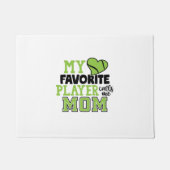 Tennis Player | Mijn favoriete speler roept me mam Deurmat (Voorkant)