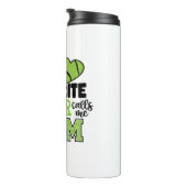 Tennis Player | Mijn favoriete speler roept me mam Thermosbeker (Geroteerd rechts)