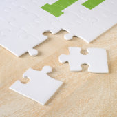 Tennis Player | Mijn hart ligt op dat Hof Legpuzzel (Zijkant)