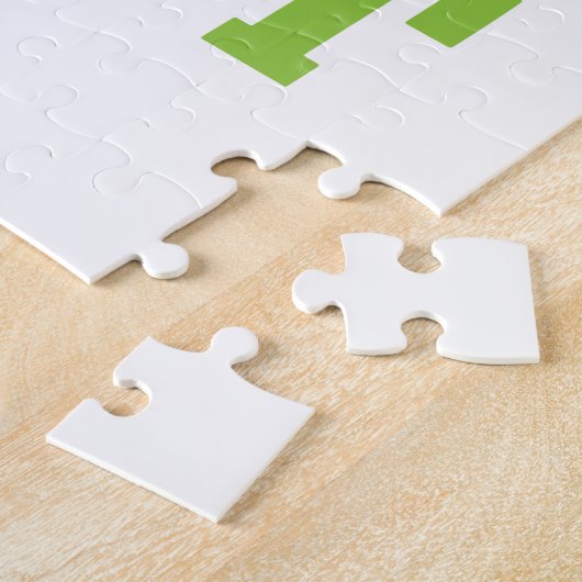 Tennis Player | Mijn hart ligt op dat Hof Legpuzzel (Zijkant)