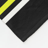 Tennis Player NAME Ball Game Court Aangepast Fleece Deken (Hoek)