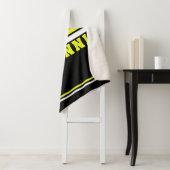 Tennis Player NAME Ball Game Court Aangepast Sherpa Deken (In situ)