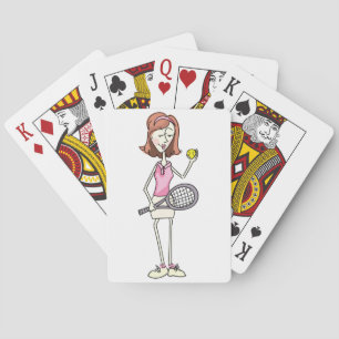 Tennis Player Pokerkaarten