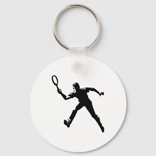 Tennis Player Sleutelhanger (Voorkant)