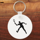 Tennis Player Sleutelhanger (Voorkant)