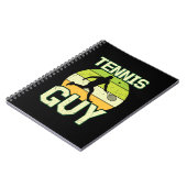 Tennis Player | Tennis Guy Notitieboek (Linkerzijde)