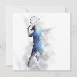 TENNIS PLAYER - Uitnodiging