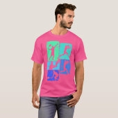 Tennis Player Youth Boys Kinder Mannen T-shirt (Voorkant volledig)