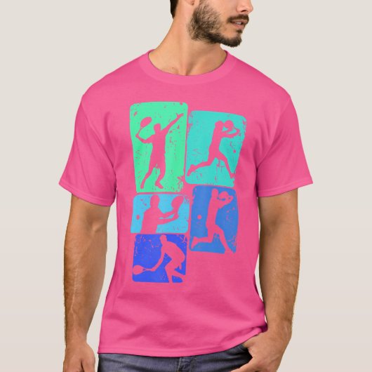 Tennis Player Youth Boys Kinder Mannen T-shirt (Voorkant)