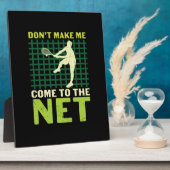 Tennis Player | Zorg er niet voor dat ik naar het  Fotoplaat (Zijkant)