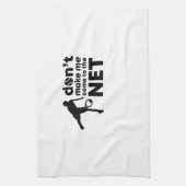 Tennis Player | Zorg er niet voor dat ik naar het  Theedoek (Verticaal)