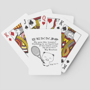 Tennis Pokerkaarten