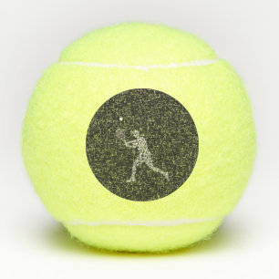 Tennis Posities Speler Ballen Grappig Racket Game