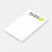 Tennis Post It Notes (Schuin)