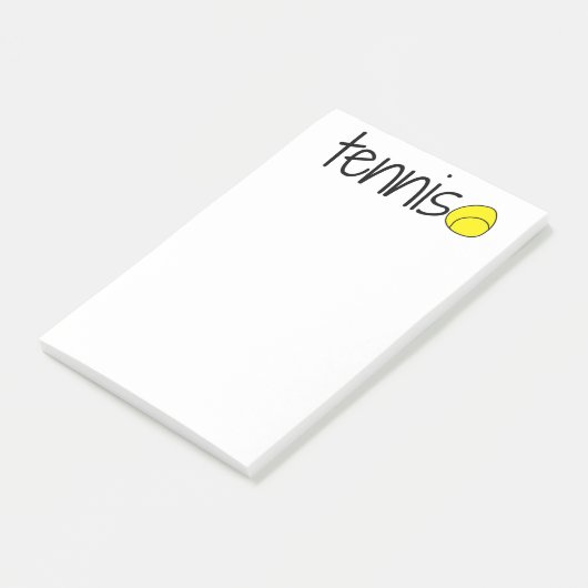 Tennis Post It Notes (Schuin)