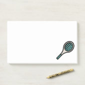 tennis post-it® notes (Op bureau)