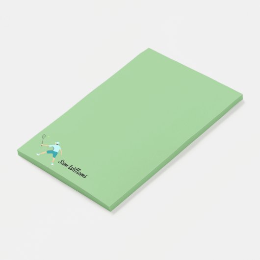Tennis Post-it® Notes (Schuin)