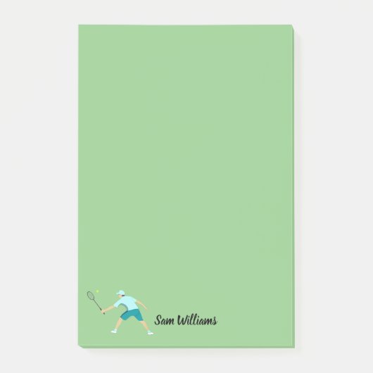 Tennis Post-it® Notes (Voorkant)