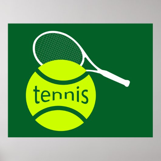 Tennis Poster (Voorkant)