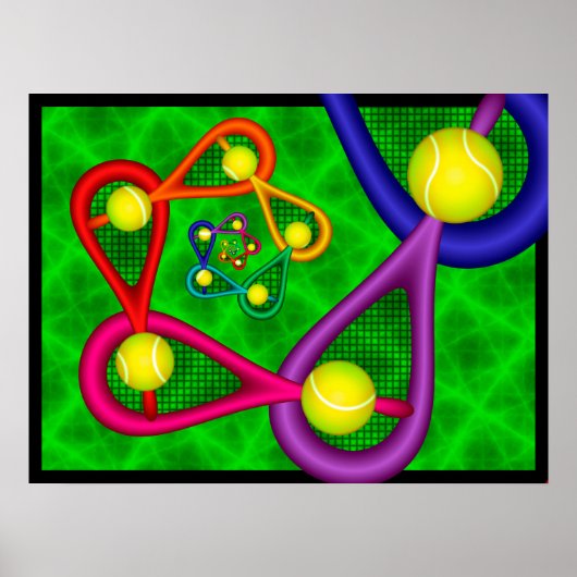 Tennis Poster (Voorkant)