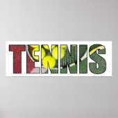 Tennis Poster (Voorkant)