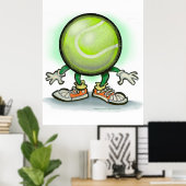 Tennis Poster (Thuiskantoor)