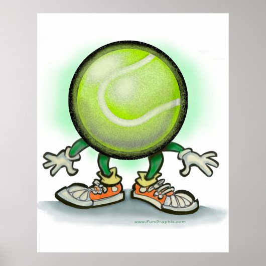 Tennis Poster (Voorkant)