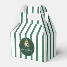 Tennis Preppy Bear 1st Birthday